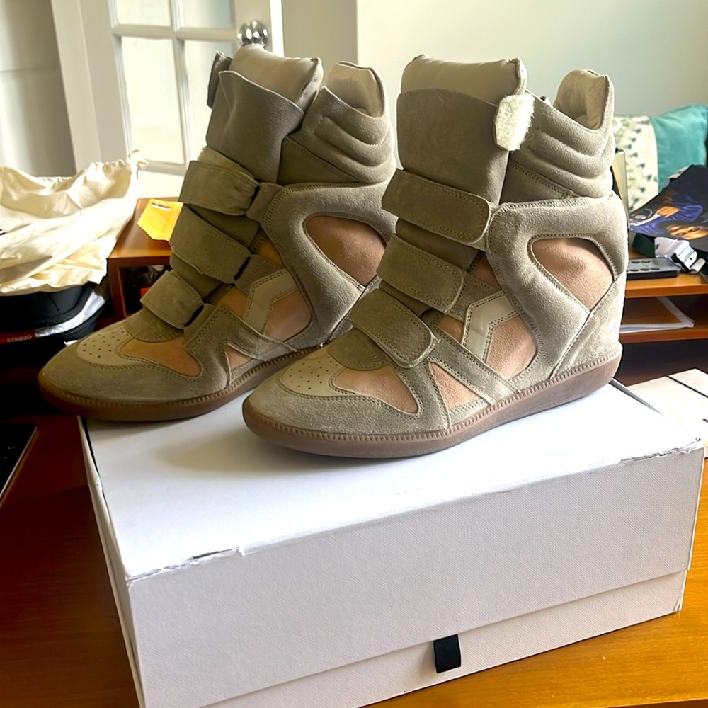 Brand New Isabel Marant Bekett High Top Sneakers
